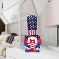 thumbnail image 2 of IBaodan Patriotic Gnome Plush President Election Decoration - American Veterans Day Gift Patriotic Dwarf Faceless Doll Decoration Patriotic Gnome Goblin Home Decoration Doll (L), 2 of 3