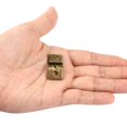 thumbnail image 5 of Jchl Sujetadores para Mesa De Escritorio con Tornillos Bronce Conectores De Mesa En Z para Trabajo Pesado Clips para Mesa/Soportes para Mesa Juego De 20 Paquetes (Incluye 20 Clips Y 20 Tornillos) Bron, 5 of 5