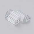 thumbnail image 3 of Moissanite Loose Stones Emerald Cut Brilliant D Color VVS1 Clarity Loose Gemstones for Jewelry Making,Engagement Ring Pendant Necklace Earrings with GRA Certificate 2x4-10x14mm, 3 of 9