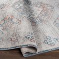 thumbnail image 3 of Hauteloom Becuh Living Room, Bedroom Area Rug - Traditional - Teal, Pale Blue, Rust - 5'3" x 7', 3 of 7