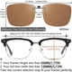 thumbnail image 4 of Gafas de sol polarizadas CAXMAN con clip marrón UV60 para hombre, 4 of 6