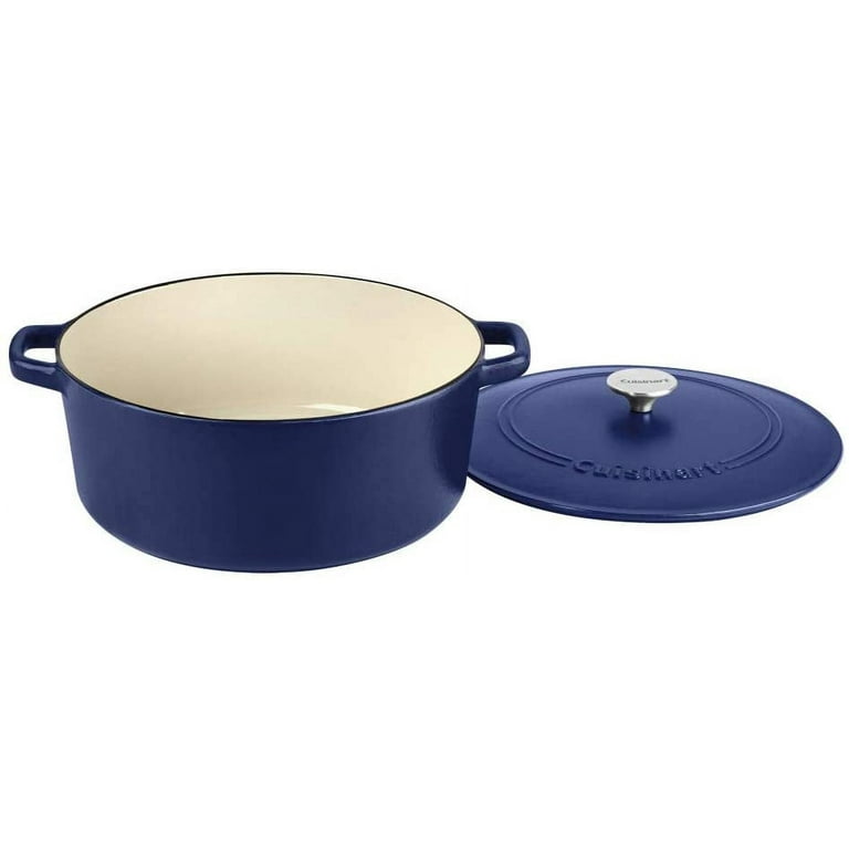 Cuisinart CI22-24BG Chef's Classic Enameled Cast Iron 10-Inch Round Fry Pan,  Provencial Blue - Bed Bath & Beyond - 24031421