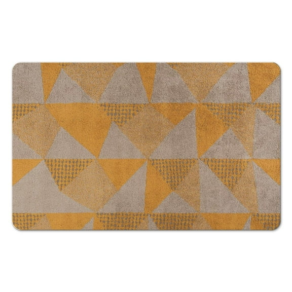 Timeless Boho Style: Non-Slip, Soft, Ultra-Thin Boho Rug (20x32 inch) - Washable & Perfect for Bedroom, Office, Dorm, Bathroom, Living Room, Kitchen, Playroom