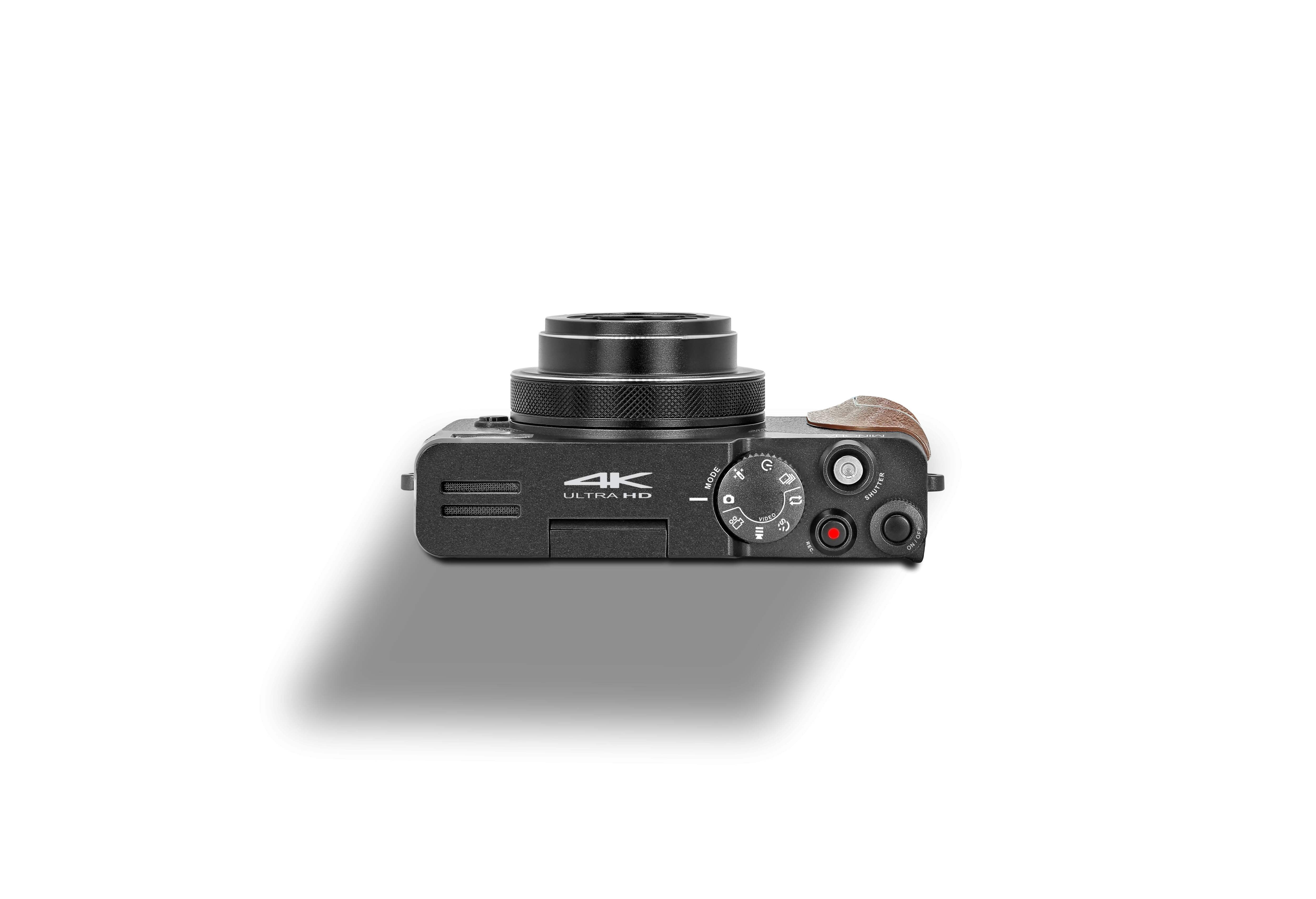 Minolta MND35 64MP 4K Ultra HD Wi-Fi Digital Camera, Black