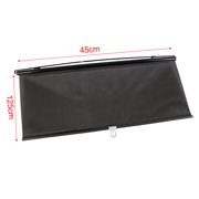 Unique Bargains Retractable Car Auto Window Sun Shade Visor Windshield Roller Blind 45cm x 125cm