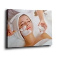 thumbnail image 4 of Spa Facial Relaxation Canvas Wall Art (Self-Care Theme) Ready to Hang for Bathroom, 4 of 8