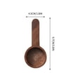 thumbnail image 3 of Wooden Coffee Spoon, Small Coffee Scoop for Ground Caf Walnut Wood Measuring Spoons,for Ground Coffee, Beans and Tea 1 Tablespoon for Jars and Containers, 3 of 7