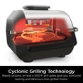 thumbnail image 6 of Ninja Foodi 4-Serving Electric Indoor Grill & Air Fryer, 6-in-1 Grill & Air Fryer, Roast, Bake, Broil & Dehydrate, EG201, Black, 6 of 8