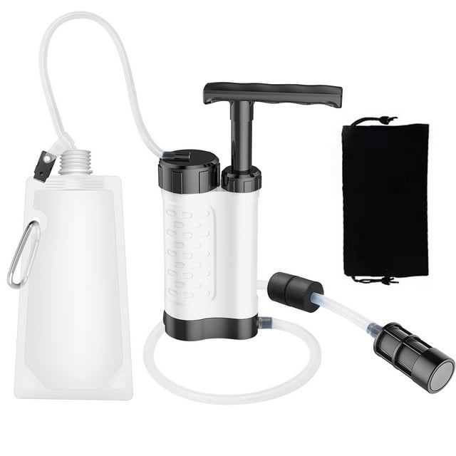 Tignapoo Portable Water Purifier Straw for Outdoor Adventures - Effective Filtration System for Camping, Hiking, and Emergencies - Lightweight and Compact Design, Multiple Color Options Available