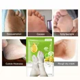 thumbnail image 2 of Mascarilla exfoliante para pies, hidratante, para pedicura, para spa, antisequedad, antigrietas, para pelar los talones, para eliminar la piel muerta, mascarilla de aceite de oliva para pies, 2 of 6