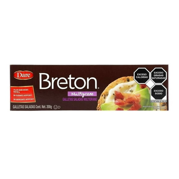 Galletas Dare Bretón multigrano 200 g