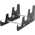 thumbnail image 4 of HUGFEGWE Acrylic Keyboard Display Stand Mechanical Computer Keyboard Stand Shelf for Desk 3 Tier Keyboards Storage Holder Detachable (Black) CJB91-104191, 4 of 9