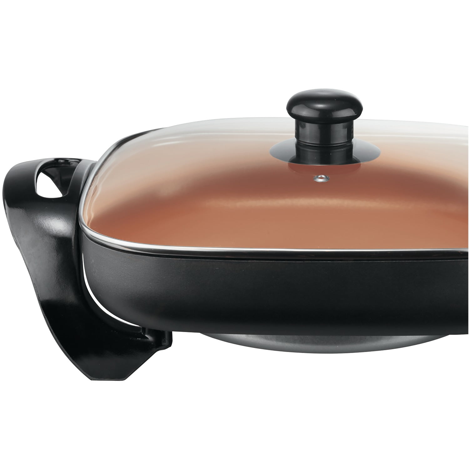 Brentwood SK-45 6-Inch Non-Stick Electric Skillet with Glass Lid, Black -  Walmart.com