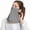Dark Grey, variant on UPF 50 Sun Protection Face Mask, Ice Silk Neck Gaiter, Reusable Breathable Cooling UV Face Cover for Women Men