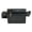 Black, variant on CTM Mini Leather Sqaure Fanny Waist Pack
