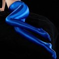 thumbnail image 5 of Medias de licra brillante y opacas para mujer, medias deportivas para fitness, 5 of 5