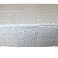 thumbnail image 2 of Floral Vines Blue PVC Plastic Tablecloth / Table Cover with Nonslip Flannel Backing, 2 of 3