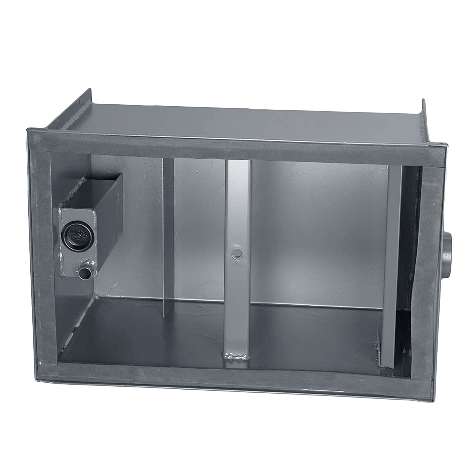 40 LB Carbon Steel Grease Trap Interceptor for Restaurant Under Sink Kitchen | 20 GPM | NSF