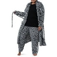 thumbnail image 4 of Fruit of the Loom Women's and Women's Plus Beyond Soft Fleece Robe, 4 of 12