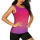 thumbnail image 2 of Fotbe Light Purple Glitter Blusas Sin Mangas para Mujer – Estilo Casual, Corte Suelto, Slim-Fit, Cuello Redondo Deportivo, Tops de Verano para Gimnasio y Yoga-Medium, 2 of 7