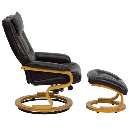 Flash Furniture Bt 7615 Bn Curv Gg Contemporary Brown Leather Flash Furniture Bt 7615 Bn Curv Gg Contemporary Brown Leather Recliner