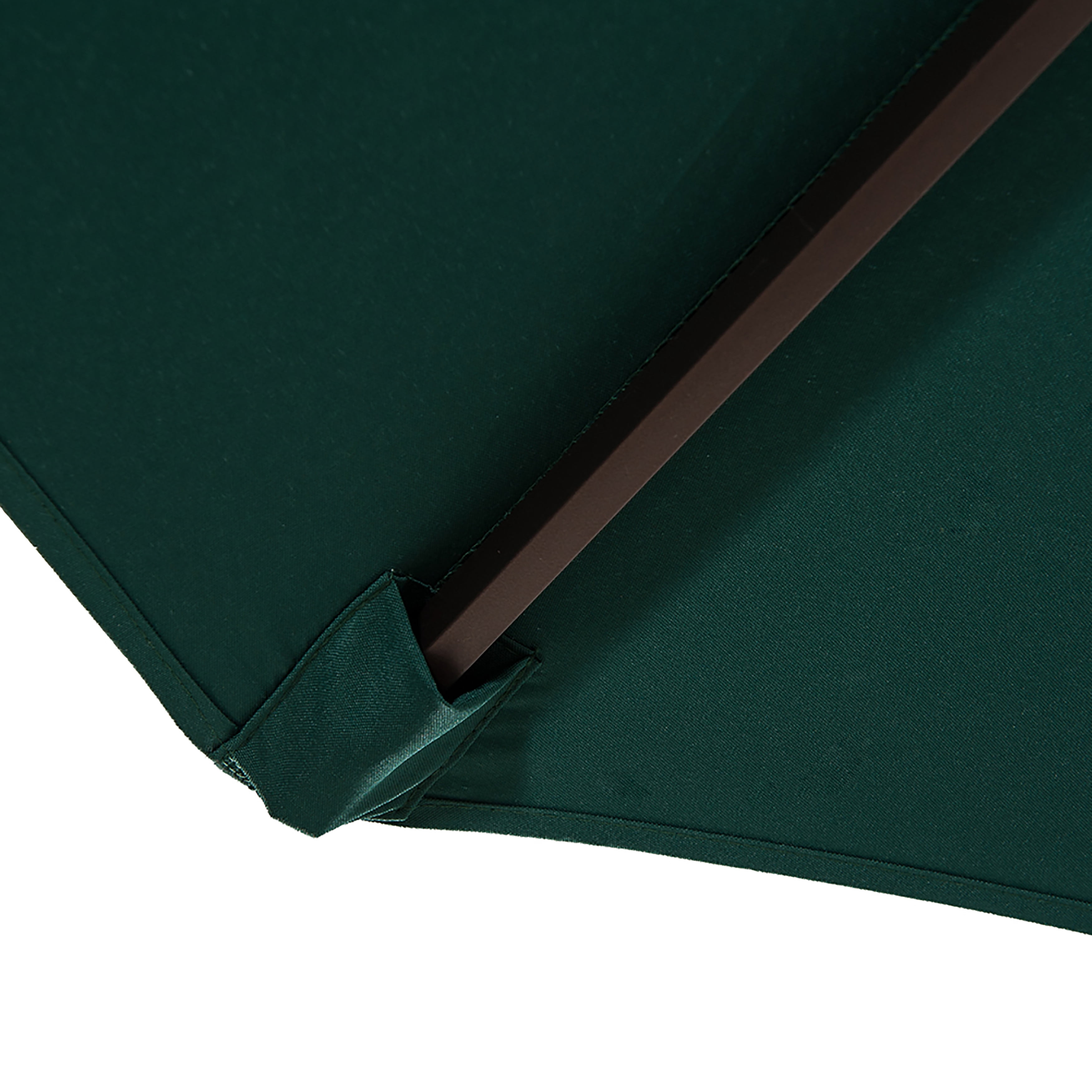 GARDEN 10 Ft Offset Cantilever Umbrellas for Patio Outdoor Shade, Dark Green