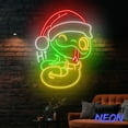 thumbnail image 4 of Handmadetneonsign Christmas Snake Neon Sign, Cute Snake Christmas Led Sign, Xmas Holiday Wall Decor 82233, 4 of 5