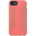 thumbnail image 2 of Speck Presidio Grip iPhone SE 2020 Case/iPhone 8/iPhone 7/iPhone 6S Case, Parrot Pink/Papaya Pink, Model: 132086-8538, 2 of 6