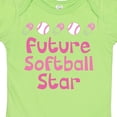 thumbnail image 3 of Inktastic Future Softball Star Girls Baby Bodysuit, 3 of 4
