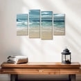 thumbnail image 2 of Elephant Stock Symphony Of The Sea Wall Art - Horizontal Multi Panel Canvas - Living Room Wall Decor - Beach Multi Panel - Blue And Teal Decor By Nan - 24" x 14", 2 of 4