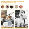 thumbnail image 3 of AUOSHI Pet Grooming Vacuum for Dogs & Cats, 13000Pa Suction, 5-in-1 Grooming Kit with Low Noise, 2.5L Dust Cup, Wireless Clippers, Deshedding Brush – Professional At-Home Pet Hair Cleaner, 3 of 11