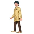 thumbnail image 6 of Ahhaaaa Ethnic Printed Embroidery Sherwani and Pyjama for Boys, 6 of 11