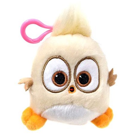 Rovio Angry Birds Hatchlings Cream 4-Inch Plush Clip On