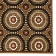thumbnail image 7 of Hi Lo Cylinders Brown Beige Chenille Area Rug 8x10 Transitional Design 3D Pattern, 7 of 7