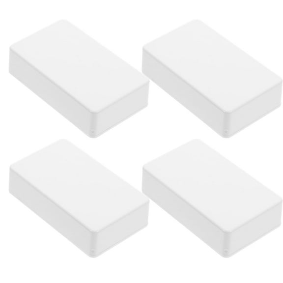 4pcs Portable Hidden Safe Box for Money and Jewelry, Secret Compartment Black Plastic Storage Container