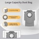 thumbnail image 2 of For Roborock Qrevo Curv,Qrevo Edge Robot Vacuum Accessories Main Side Brush Hepa Filter Mop Cloth Du, 2 of 5