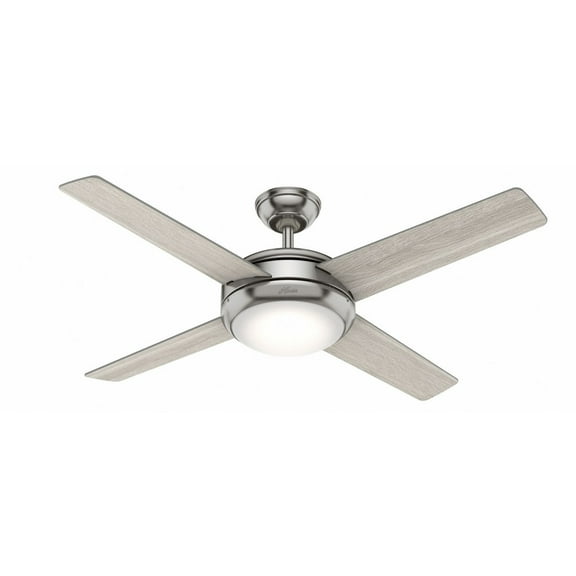 Hunter Marconi 52 Led Marconi 52" 4 Blade Led Indoor Ceiling Fan - Nickel