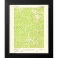 thumbnail image 2 of USGS 20x24 Black Modern Framed Museum Art Print Titled - Happy Camp California Oregon Quad - USGS 1961, 2 of 5
