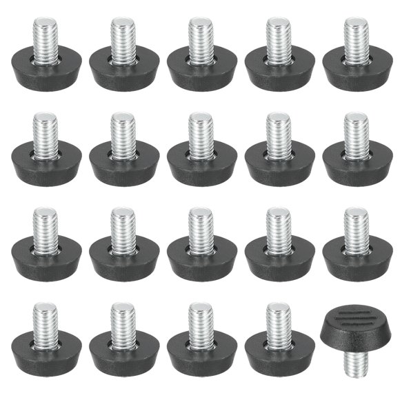 Uxcell Thread Adjustable Furniture Levelers, Furniture Feet Levelers Screw M8 x 13mm
