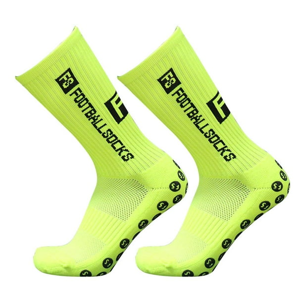 Calcetines de fútbol antideslizantes FLhrweasw con succión de silicona redonda 5 pares