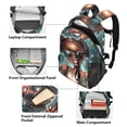 thumbnail image 5 of JIALIOU 14" Laptop Backpack Waterproof Airline Approved Stylish Casual Daypack for Travel Business College Work, Beautiful Black Woman Wearing Sunglasses, 5 of 8