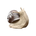 thumbnail image 1 of Manunclaims Snail Bonsai Figurine Innovative Compact Creative Vivid Wide Application Gift Ceramics Small Snail Bonsai Ornaments for Flower Pot, 1 of 8