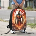 thumbnail image 6 of Mortal Kombat Backpack, Large Capacity Laptop Backpack, Durable Water-Resistant Daypack, 17.3x12.2x5.5 Inch, 6 of 8