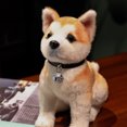 thumbnail image 3 of Peluche de perro Akita de 2 tamaños, nuevo, bonito juguete de simulación, Shiba Inu, muñeco esponjoso, regalo de cumpleaños para niños., 3 of 6