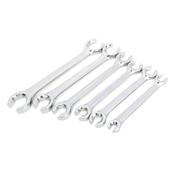 Yokua 6~21mm Chrome Vanadium Steel Tubing Flare Nut Wrench Set