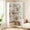 White, variant on Twister.CK Large 5 Tier Corner Bookshelf, 72.8in Tall Wood Bookcase with L- Shaped Design for Storage and Display, White