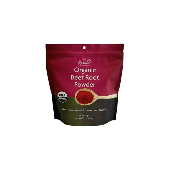 Nutri-hut Certified Organic Beet Root Powder 16 oz