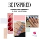 thumbnail image 4 of Kit de inicio de uñas Revel Nail Dip Powder de 4 colores con set de líquido, 4 of 7