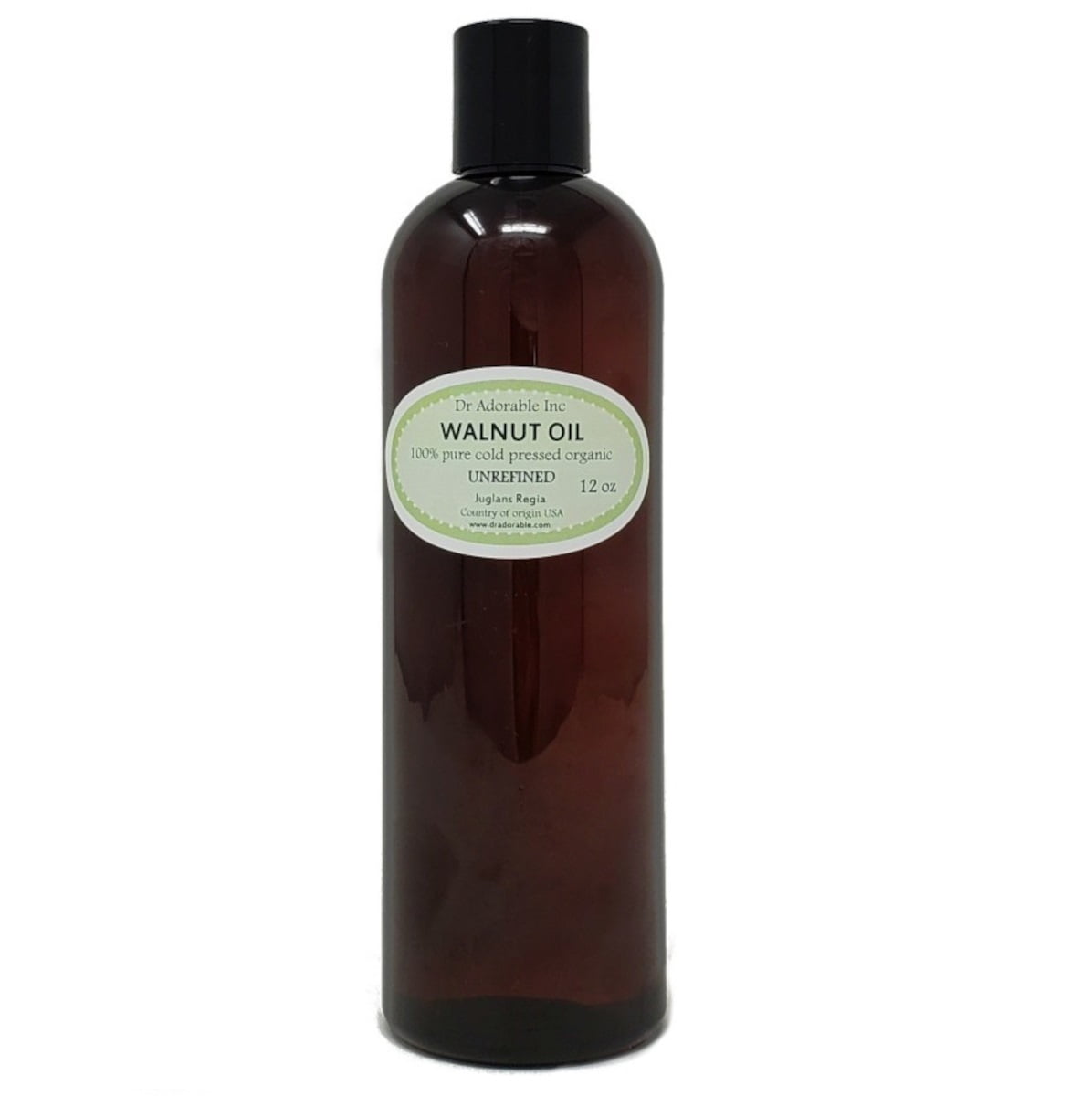 Dr.Adorable Walnut Unrefined Oil 100 Pure Organic Cold Pressed
