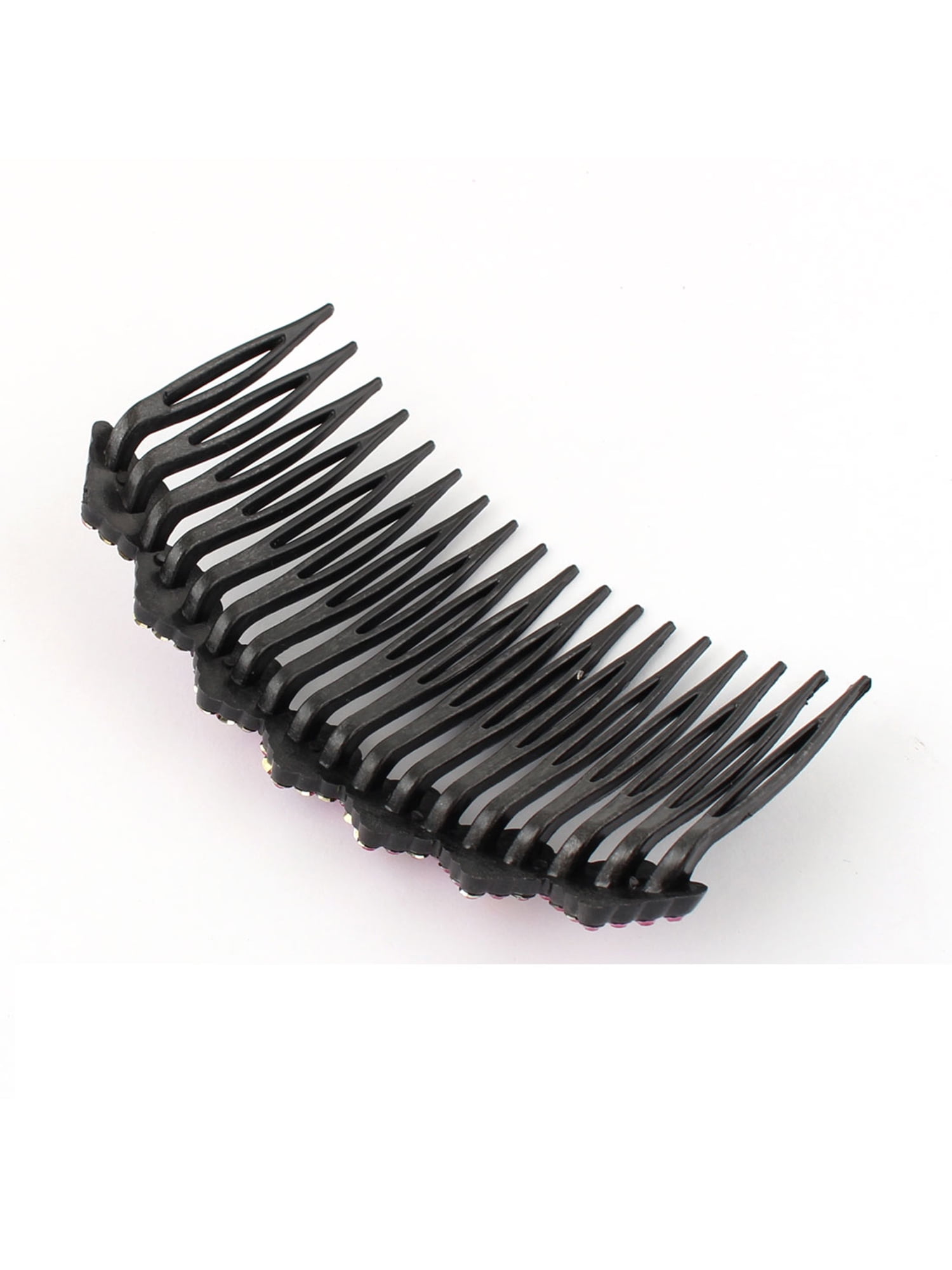black rhinestone hair comb